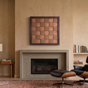 Grid Wood Frame