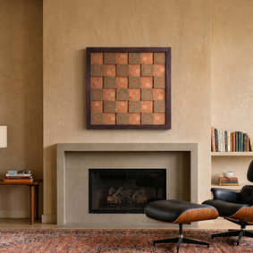 Grid Wood Frame