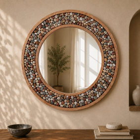 Stone Wall Mirror